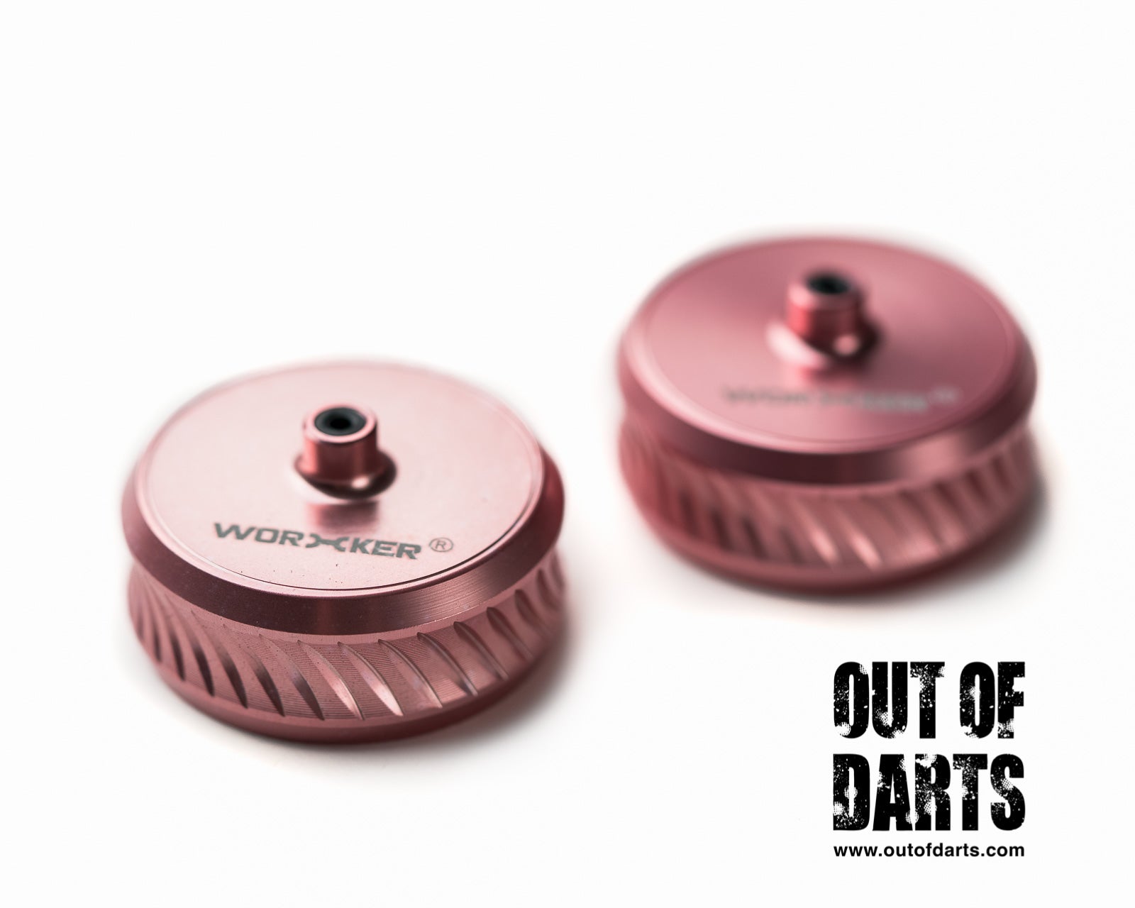 Nerf mod Worker Diagonal Metal Flywheel Pair (Two Colors) - Out of Darts