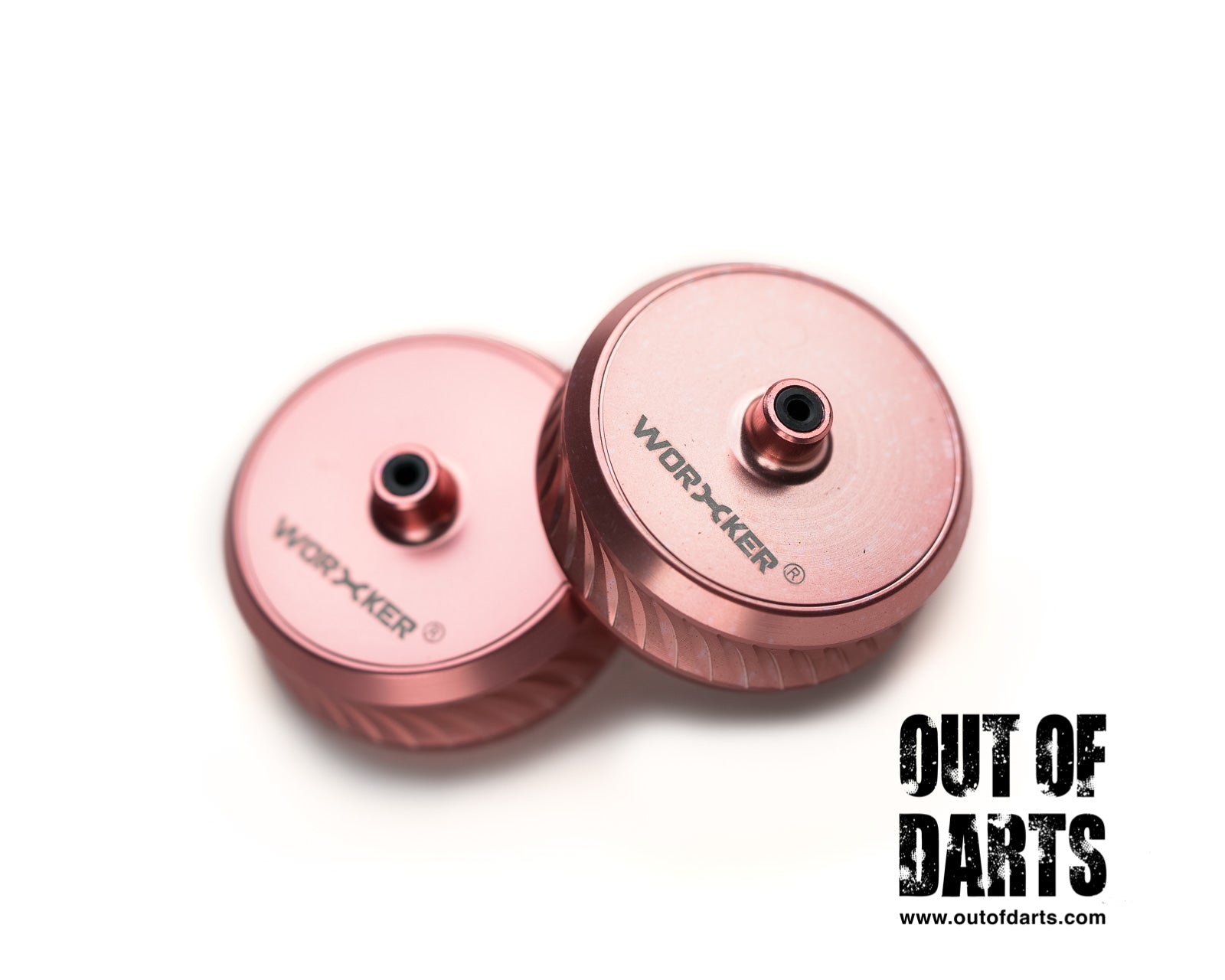 Nerf mod Worker Diagonal Metal Flywheel Pair (Two Colors) - Out of Darts