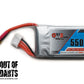 GNB Worker 3s 550mAh LiPo pack (XT-30)