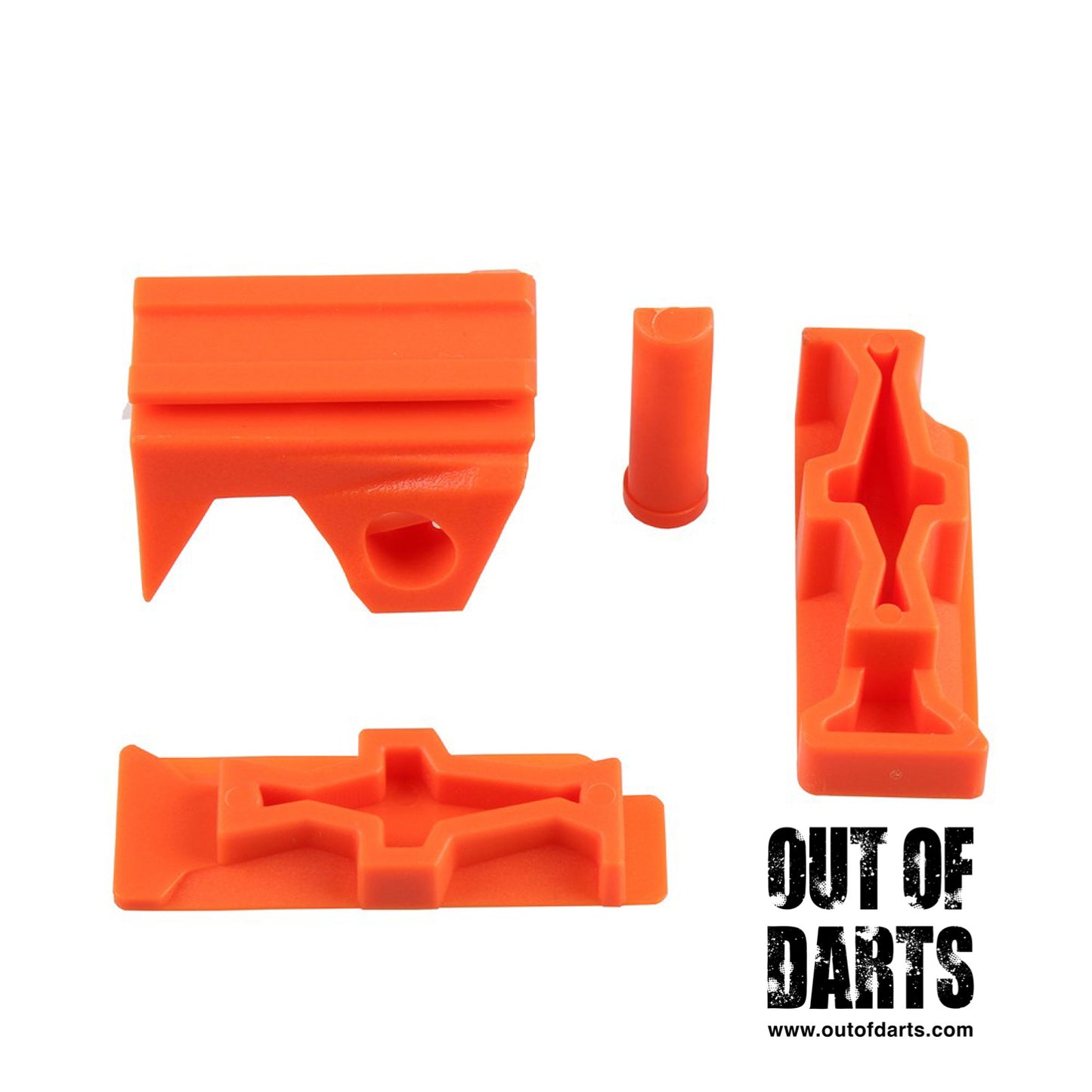 Nerf mod Worker Stryfe Picatinny Set Adapter (3 Colors) - Out of Darts