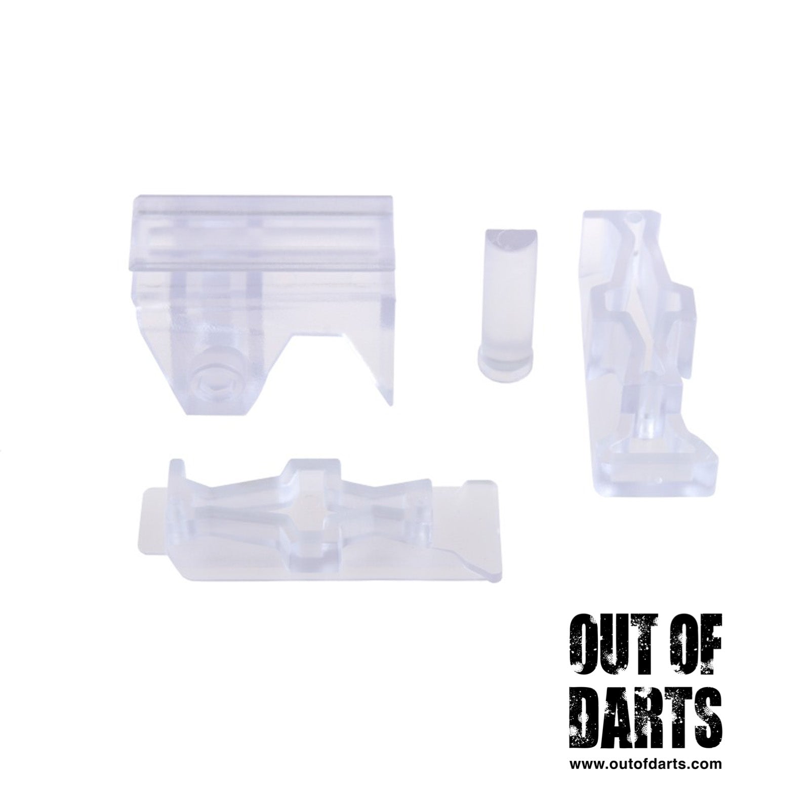 Nerf mod Worker Stryfe Picatinny Set Adapter (3 Colors) - Out of Darts