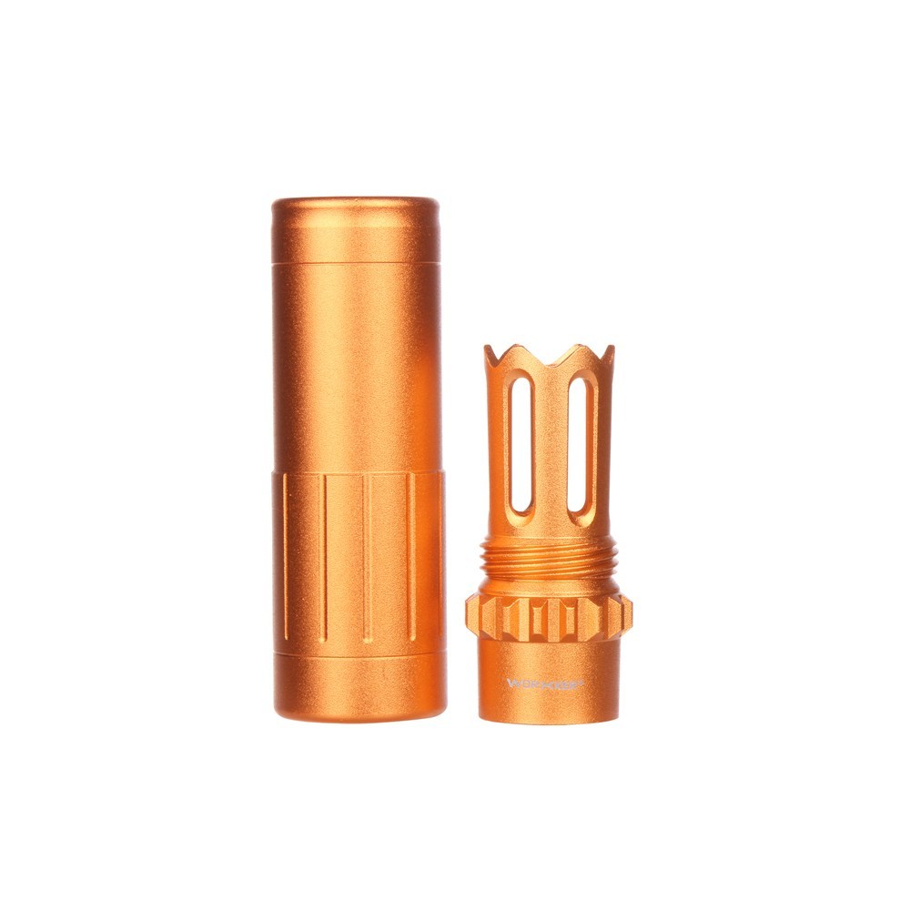 Worker Ghost Style Muzzle Flash Hider w/ Supressor