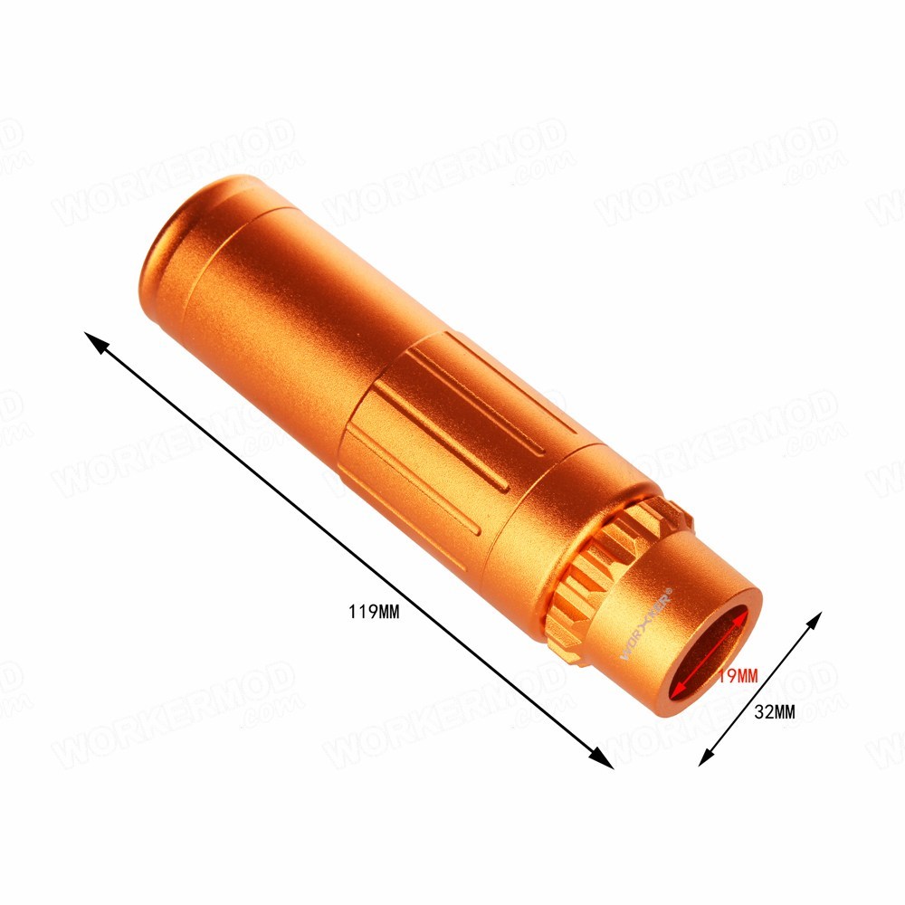 Worker Ghost Style Muzzle Flash Hider w/ Supressor