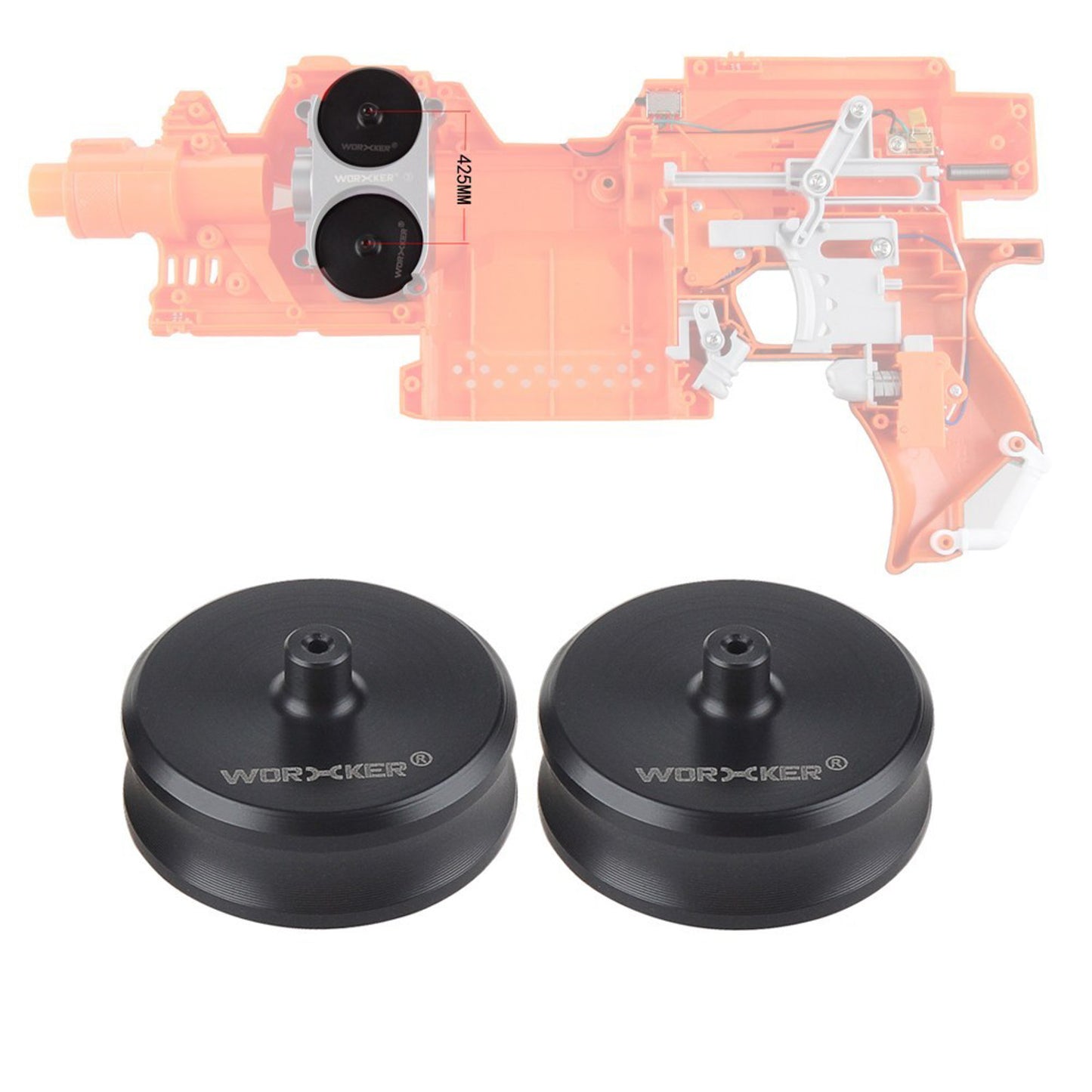 Worker Smooth Flywheel (Pair)