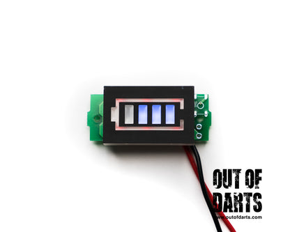 Nerf mod Lipo Battery Indicator (2s or 3s options) - Out of Darts