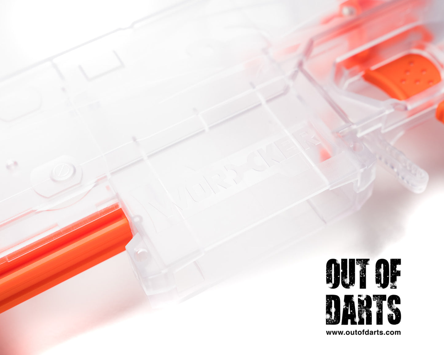 Nerf mod Worker Swordfish Blaster (Shell Kit Like Stryfe) - Out of Darts