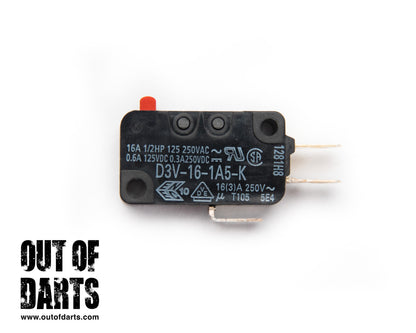 16A Microswitch Button (Genuine Omron) CLOSEOUT