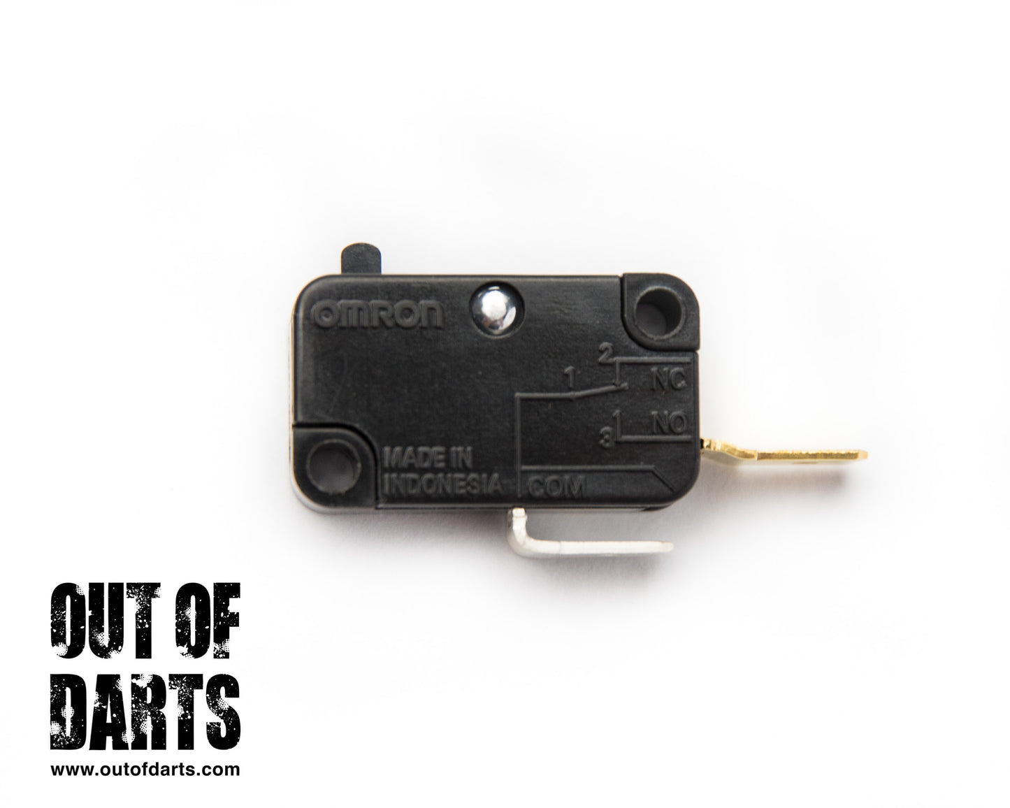 15A Microswitch Button (Genuine Omron) CLOSEOUT