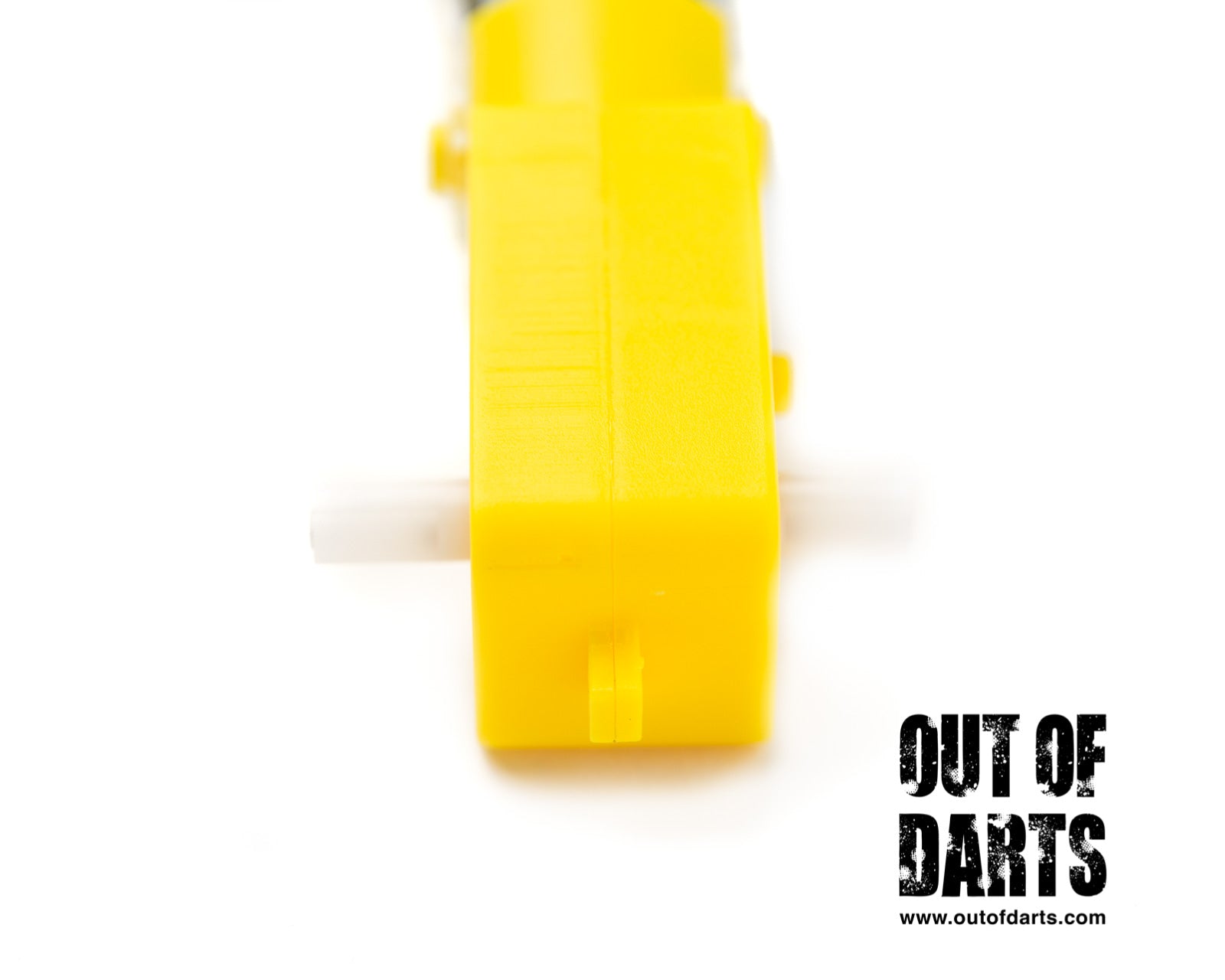 Nerf mod Plastic gear motor Yellow 3-6V Dual axis (works on 12v for light duty) - Out of Darts
