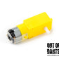 Nerf mod Plastic gear motor Yellow 3-6V Dual axis (works on 12v for light duty) - Out of Darts