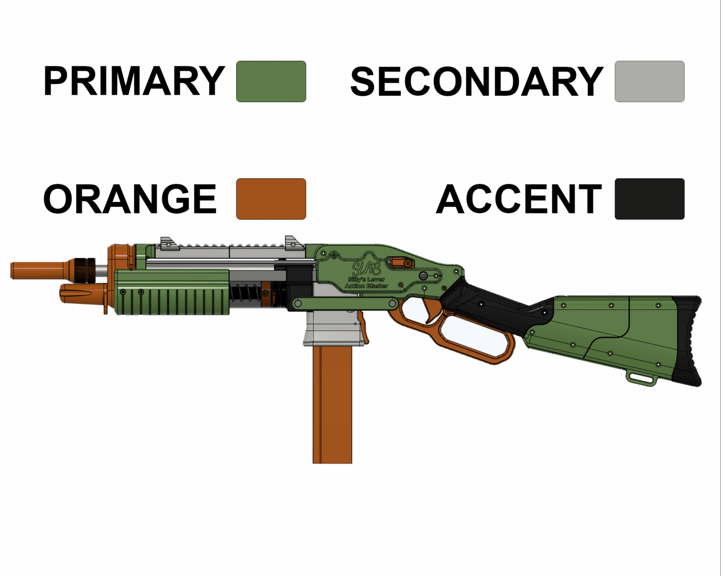 SLAB Fully-Assembled Blaster