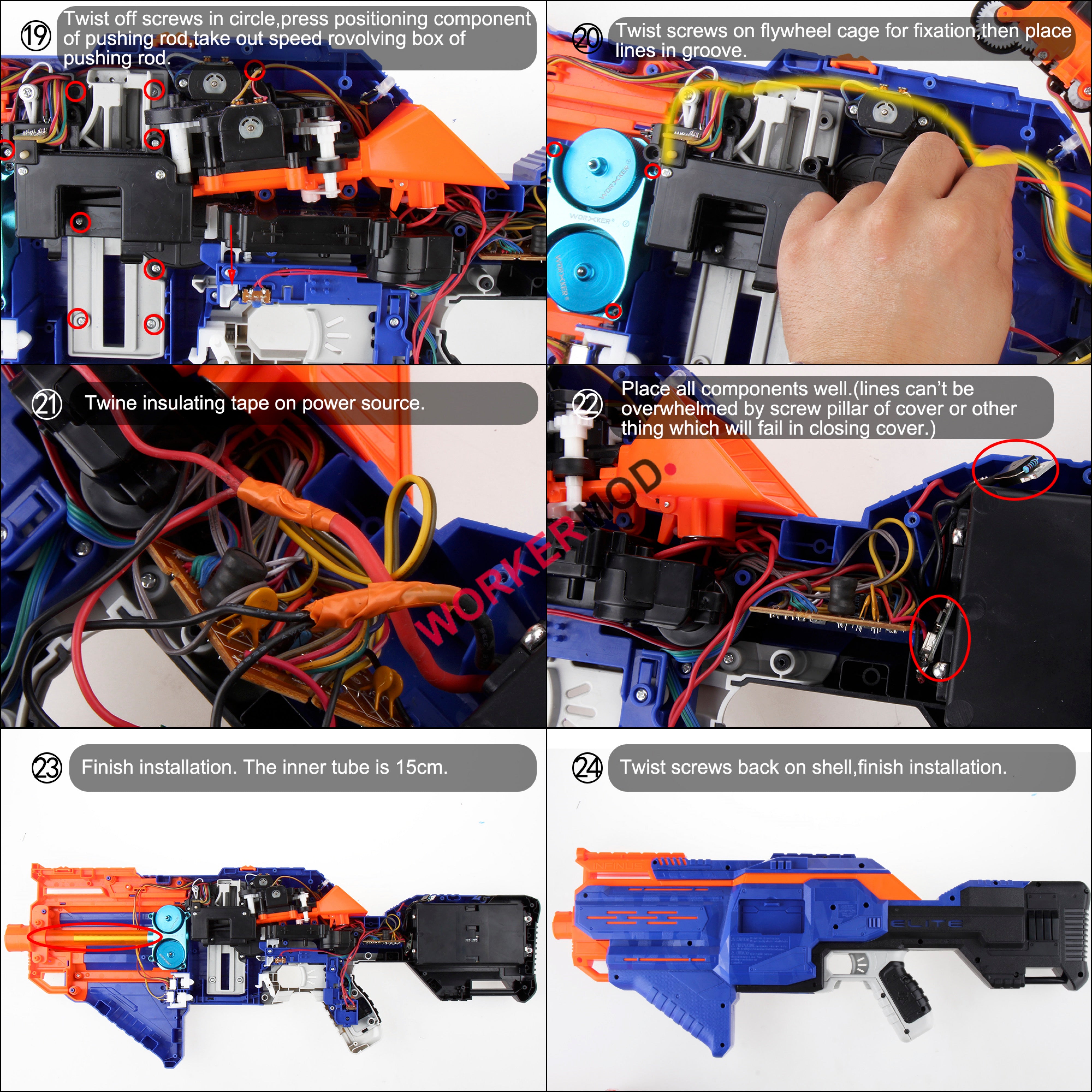 Nerf infinus sales battery pack