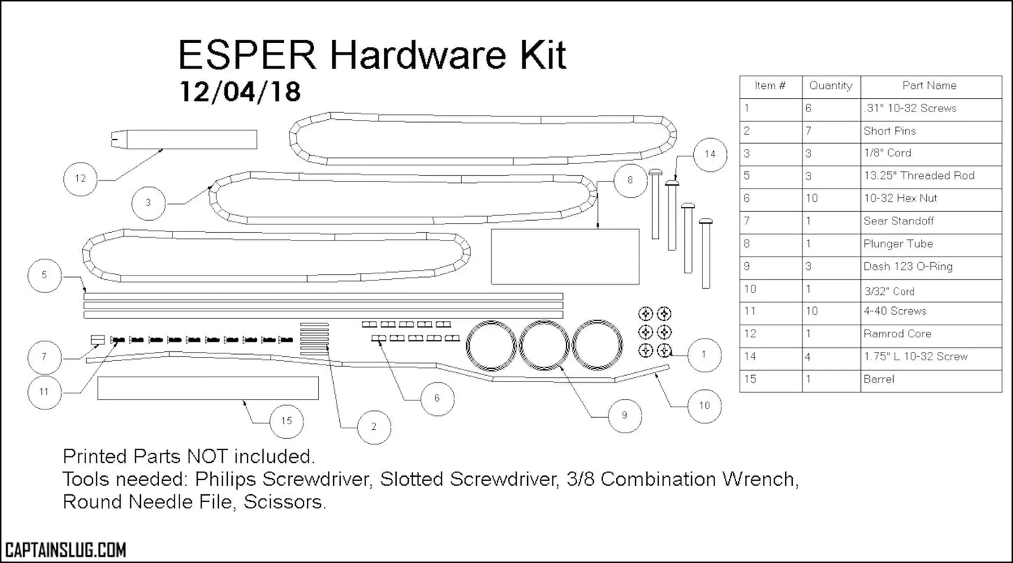 ESPER  Hardware Kit