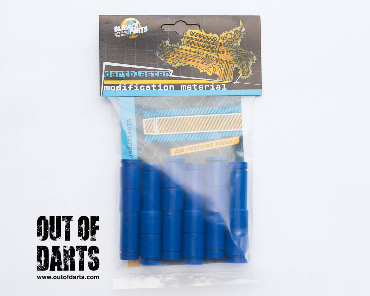 Blasterparts Caliber Converter Shell 6 Piece Bundle for Nerf Mega CycloneShock