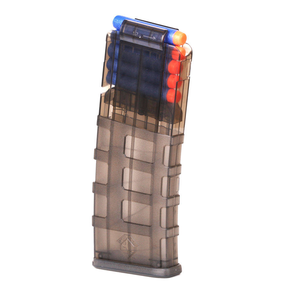Worker Nerf 12 round Magpul style Magazine clip clipazine (5 colors)
