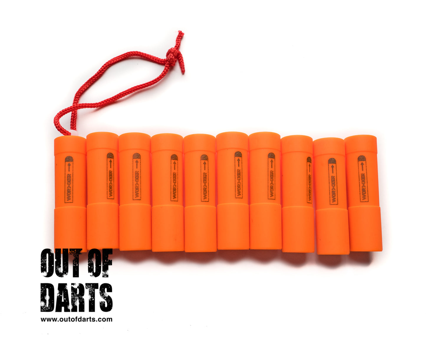 Worker 10 Piece Mega Elite Dart Adapter CLOSEOUT